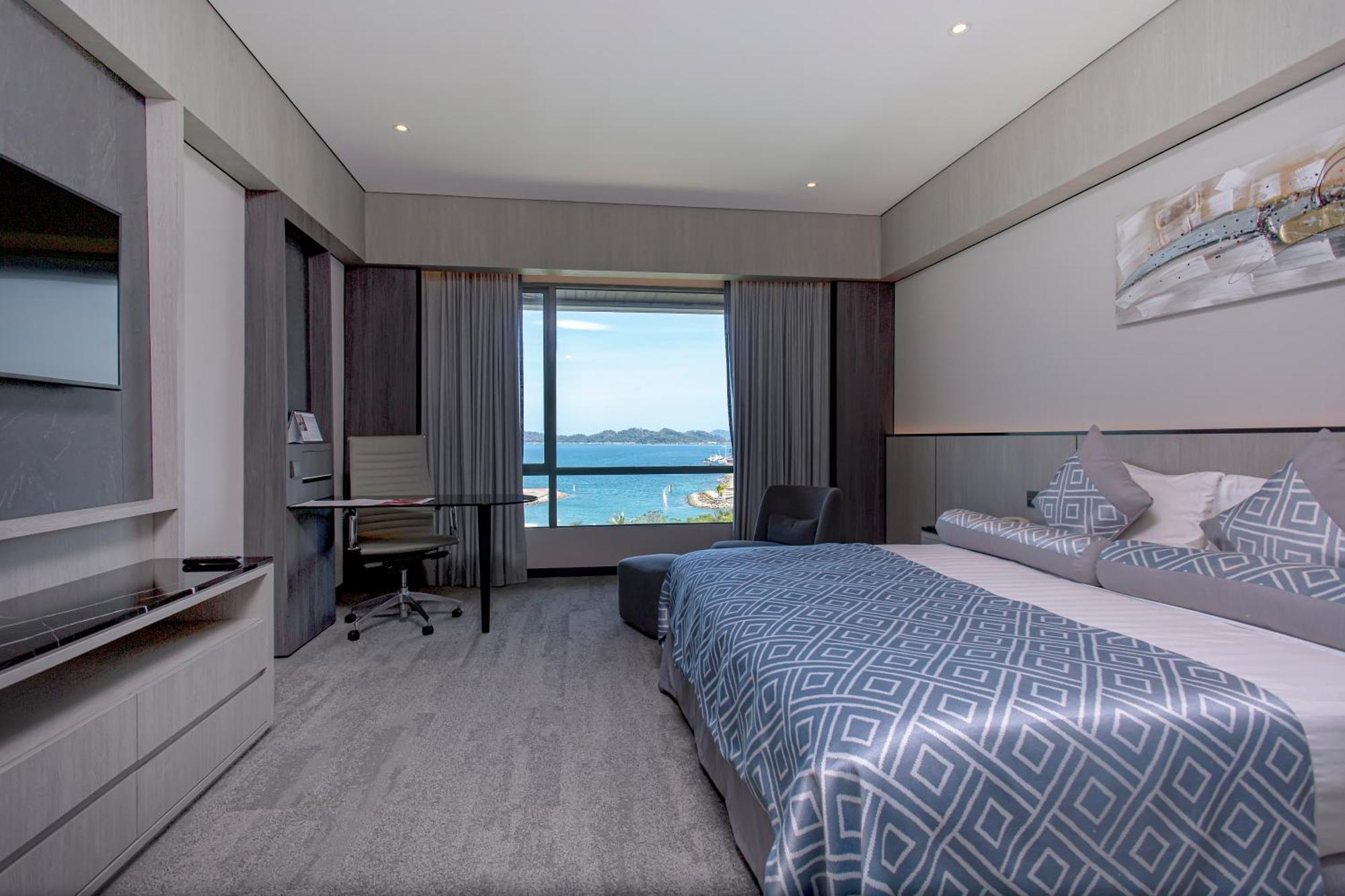 The Pacific Sutera Hotell Kota Kinabalu Eksteriør bilde Deluxe Ocean View
