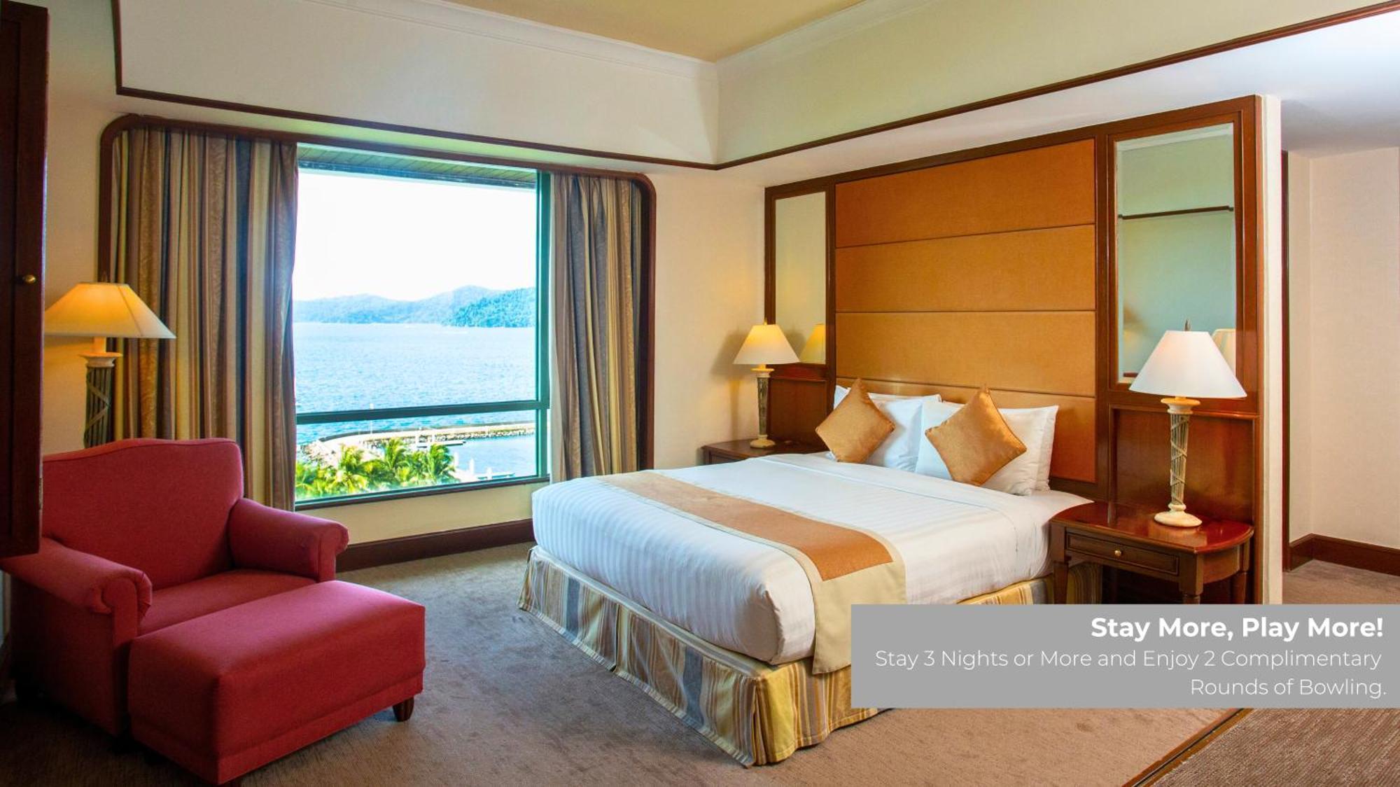 The Pacific Sutera Hotell Kota Kinabalu Eksteriør bilde Deluxe Room