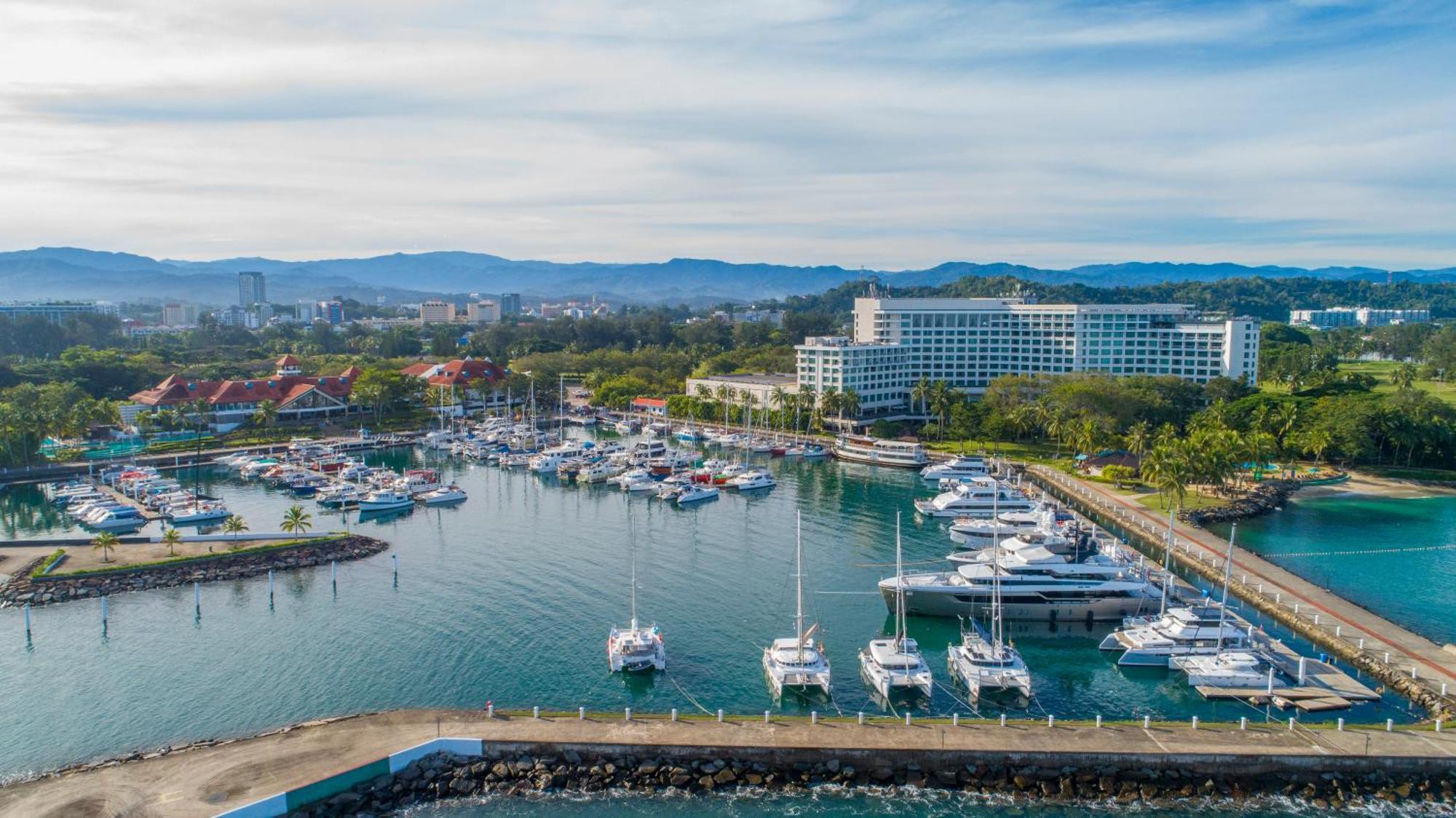 The Pacific Sutera Hotell Kota Kinabalu Eksteriør bilde